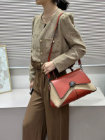 Splicing Cross Body Bag - Image 6